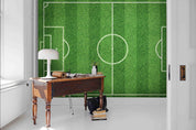 3D Green Football Field Wall Mural Wallpaper 36- Jess Art Decoration