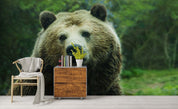 3D Bear Wall Mural Wallpa 129- Jess Art Decoration
