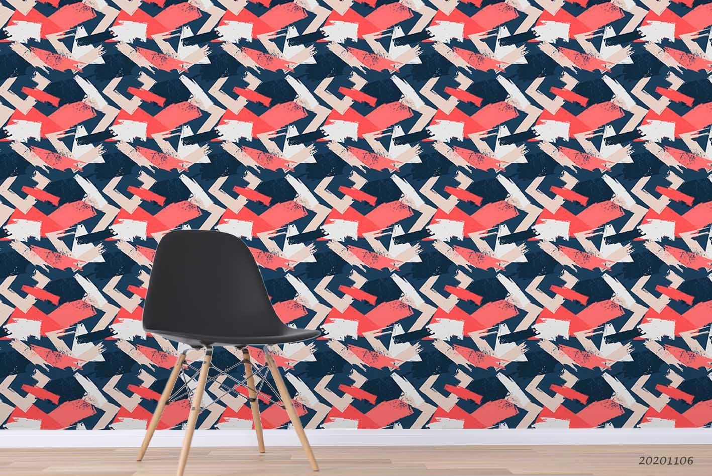 3D Abstract Colorful Pattern Wall Mural Wallpaper LXL- Jess Art Decoration