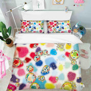 3D Abstract Color Marble Texture Quilt Cover Set Bedding Set Duvet Cover Pillowcases 14- Jess Art Decoration