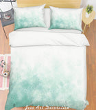 3D Light Green Sequins Quilt Cover Set Bedding Set Pillowcases 09- Jess Art Decoration