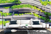 3D Architecture Building Concept Wall Mural Wallpaper SWW3913- Jess Art Decoration