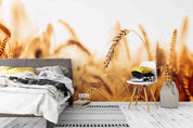 3D autumn harvest wheat field wall mural wallpaper 14- Jess Art Decoration