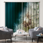 3D Dandelion Pattern Curtains and Drapes GD 1673- Jess Art Decoration
