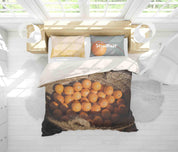 3D Orange Pattern Quilt Cover Set Bedding Set Pillowcases 123- Jess Art Decoration