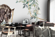 3D Simple Zebra Leaf Wall Mural Wallpaper 51- Jess Art Decoration