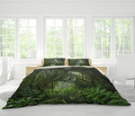 3D Green Forest Quilt Cover Set Bedding Set Pillowcases 252- Jess Art Decoration