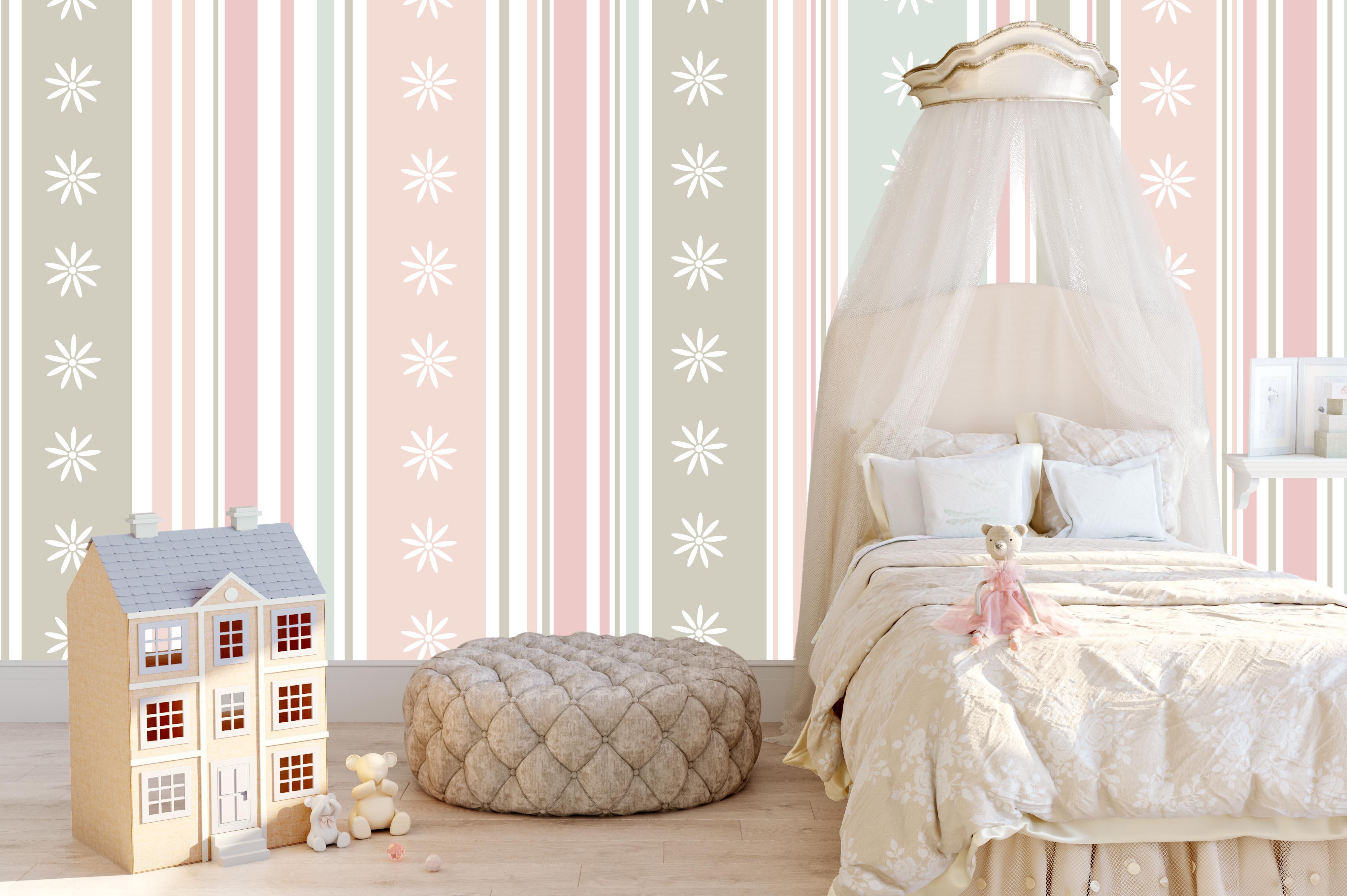 3D Pink Vertical Bar Wall Mural Wallpaper 94- Jess Art Decoration