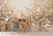 3D Golden Rice Field Wall Mural Wallpaper  sww 291- Jess Art Decoration