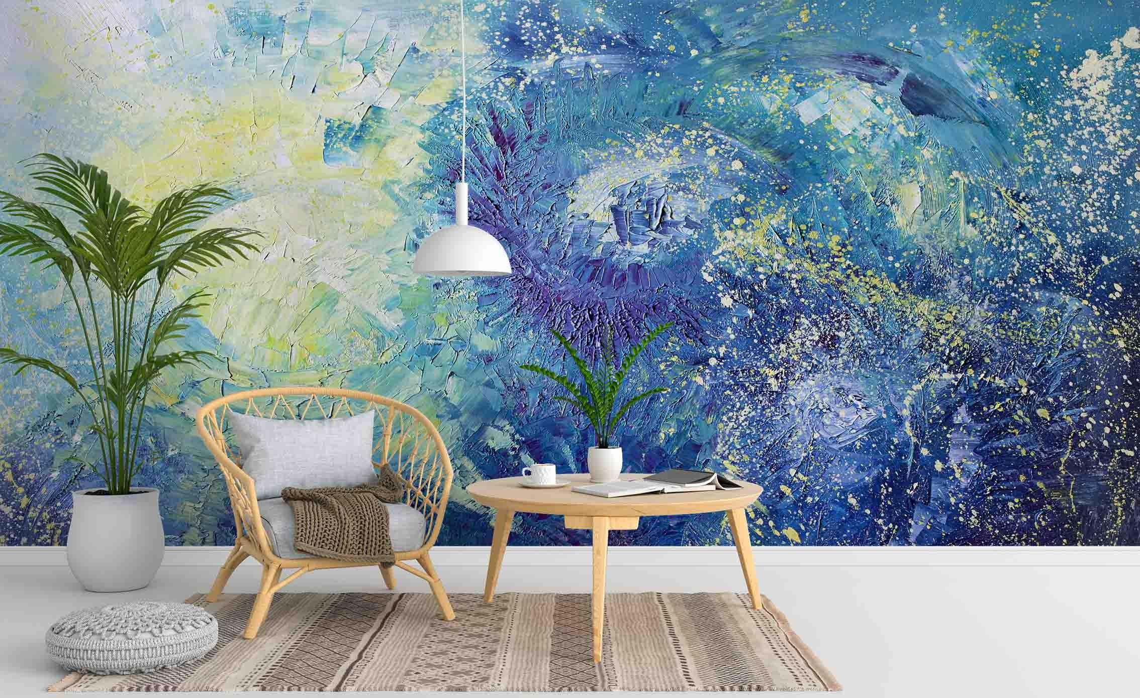 3D Abstract Oil Painting Wall Mural Wallpa 25- Jess Art Decoration