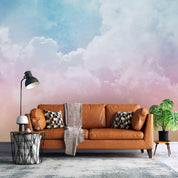 3D Sky Pink Cloud Wall Mural Wallpaper LQH 101- Jess Art Decoration