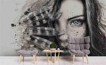 3D Hand Painting Beauty Feathers Wall Mural Wallpaper 109- Jess Art Decoration