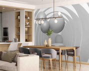 3D Space Sphere Tunnel Wall Mural Wallpaper sww  98- Jess Art Decoration
