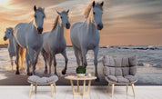 3D Sea Sky Horse Wall Mural Wallpaper 1 LQH- Jess Art Decoration