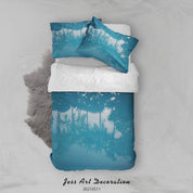 3D Tropical Coconut Tree Lake Landscape Quilt Cover Set Bedding Set Duvet Cover Pillowcases 540- Jess Art Decoration