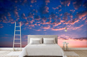 3D sunset sea wall mural wallpaper 33- Jess Art Decoration