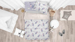 3D Unicorn Cloud Quilt Cover Set Bedding Set Pillowcases 51- Jess Art Decoration
