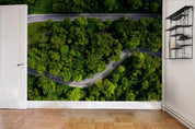 3D Highway Forest Wall Mural Wallpaper 37- Jess Art Decoration