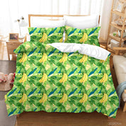 3D Tropical Banana Leaf Quilt Cover Set Bedding Set Duvet Cover Pillowcases 85- Jess Art Decoration