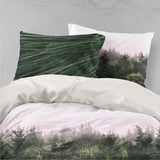 3D Green Pine Forest Quilt Cover Set Bedding Set Pillowcases 90- Jess Art Decoration
