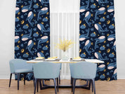 3D Cartoon Animal Whale Kids Curtains and Drapes LQH 20- Jess Art Decoration
