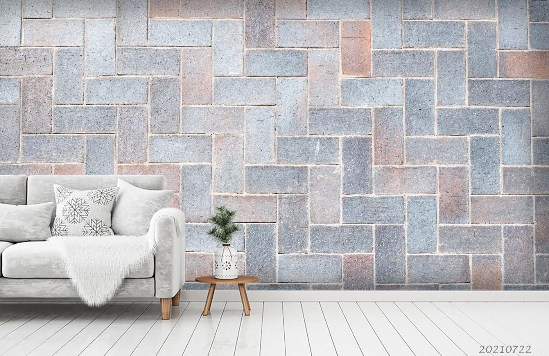 3D Brick Wall Texture Wall Mural Wallpaper LQH 231- Jess Art Decoration