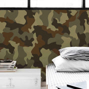 3D Vintage Camouflage Pattern Wall Mural Wallpaper LXL 1148- Jess Art Decoration