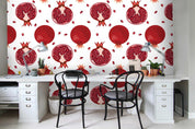 3D Pomegranate Wall Mural Wallpaper 24- Jess Art Decoration