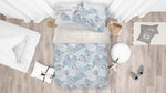 3D Dinosaur Leaves Quilt Cover Set Bedding Set Pillowcases 16- Jess Art Decoration
