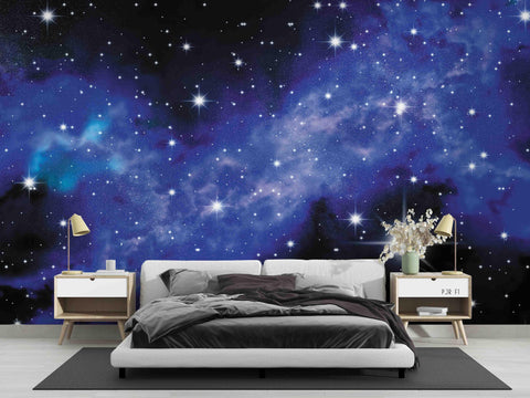 3D Space Galaxy Star Wall Mural Wallpaper WJ 2085- Jess Art Decoration