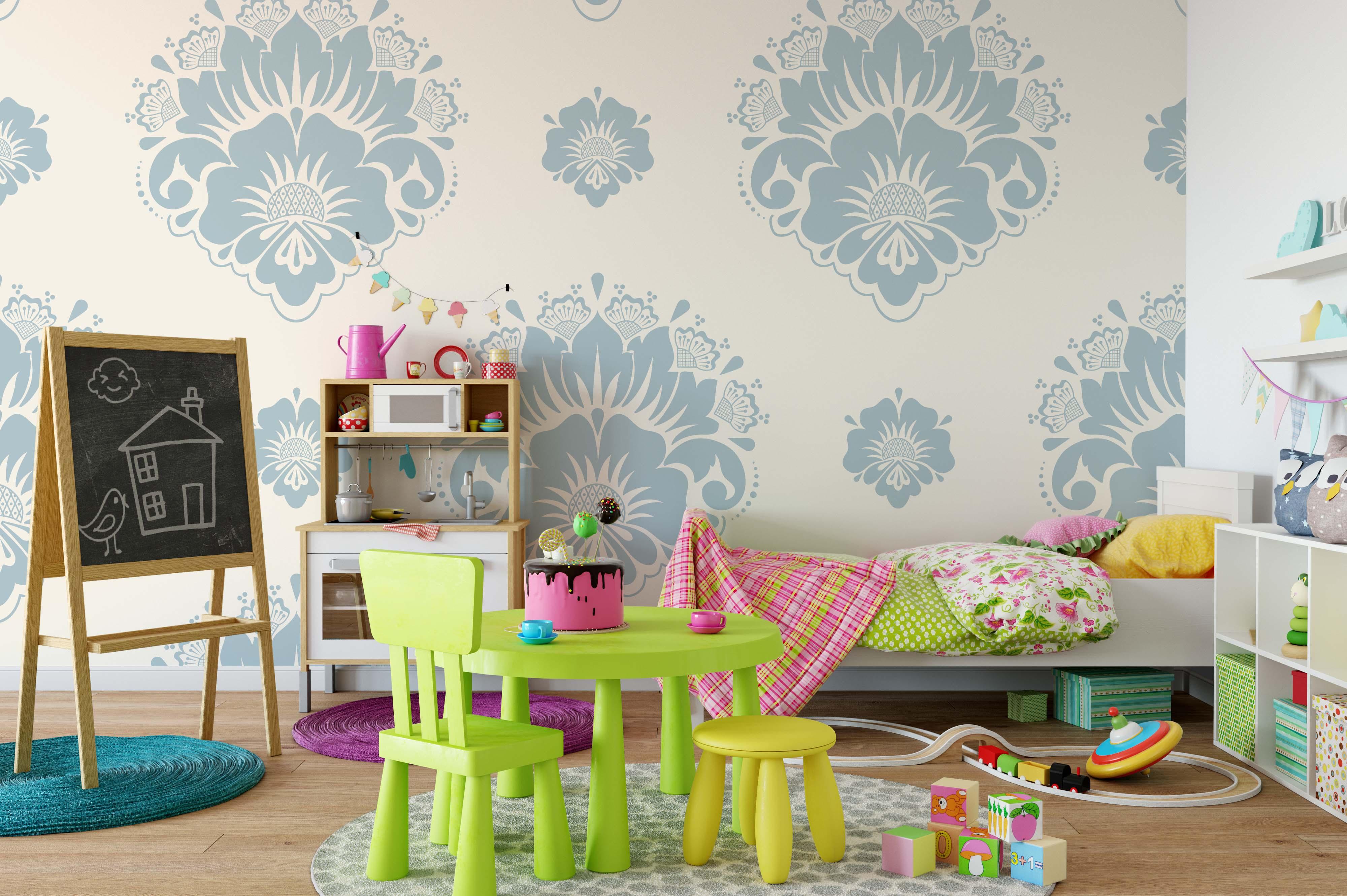 3D Blue Pattern Wall Mural Wallpaper 147- Jess Art Decoration