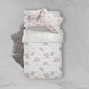 3D Elephant Pattern Quilt Cover Set Bedding Set Pillowcases 69- Jess Art Decoration