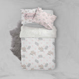 3D Elephant Pattern Quilt Cover Set Bedding Set Pillowcases 69- Jess Art Decoration