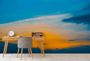 3D Sunset Sky Wall Mural Wallpaper A046 LQH- Jess Art Decoration