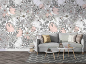3D Vintage Floral Pattern Wall Mural Wallpaper GD 3674- Jess Art Decoration