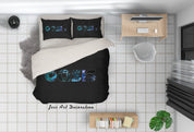3D Rock Band Oasis Quilt Cover Set Bedding Set Pillowcases 110- Jess Art Decoration