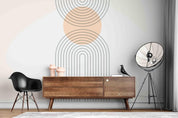 3D Arches Linear Print Wall Mural Wallpaper SWW544- Jess Art Decoration
