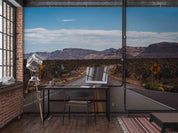 3D Sky Mountain Road Landscape Wall Mural Wallpaper LQH 287- Jess Art Decoration