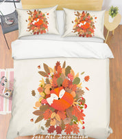 3D Color Flowers Quilt Cover Set Bedding Set Pillowcases  57- Jess Art Decoration