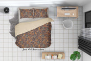 3D Retro Floral Pattern Quilt Cover Set Bedding Set Duvet Cover Pillowcases 62- Jess Art Decoration