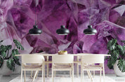 3D Abstract Purple Spar Wall Mural Wallpaper LQH 80- Jess Art Decoration