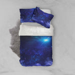 3D Blue Starry Sun Quilt Cover Set Bedding Set Pillowcases 19- Jess Art Decoration