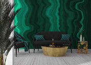 3D Abstract Green Marble Texture Wall Mural Wallpaper LQH 192- Jess Art Decoration