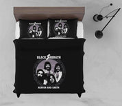 3D Rock Black Sabbath Quilt Cover Set Bedding Set Duvet Cover Pillowcases SF65- Jess Art Decoration