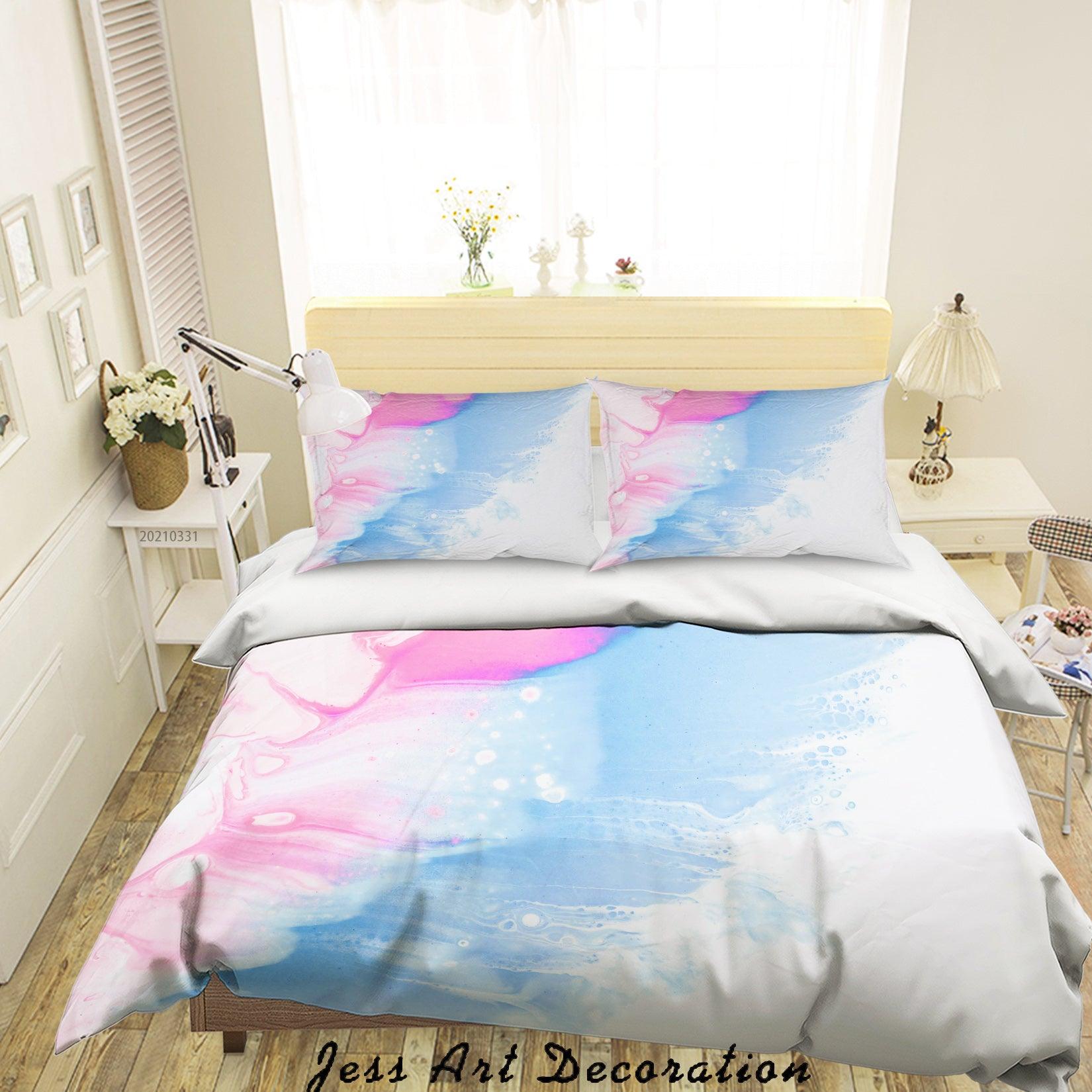 3D Abstract Color Graffiti Quilt Cover Set Bedding Set Duvet Cover Pillowcases 268- Jess Art Decoration