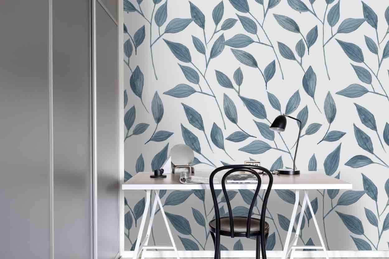 3D Leaves Branch Wall Mural Wallpaper 47- Jess Art Decoration