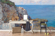 3D Seaside Scenery Oil Painting Wall Mural Wallpaper 54- Jess Art Decoration