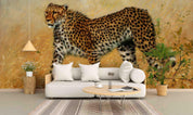 3D African Steppe Leopard Wall Mural Wallpaper 06- Jess Art Decoration