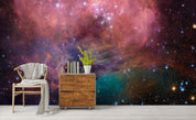 3D Fantasy Starry Sky Space Wall Mural Wallpaper 2 LQH- Jess Art Decoration