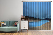 3D Landscape River Mountain Cloudy Curtains and Drapes GD 3013- Jess Art Decoration